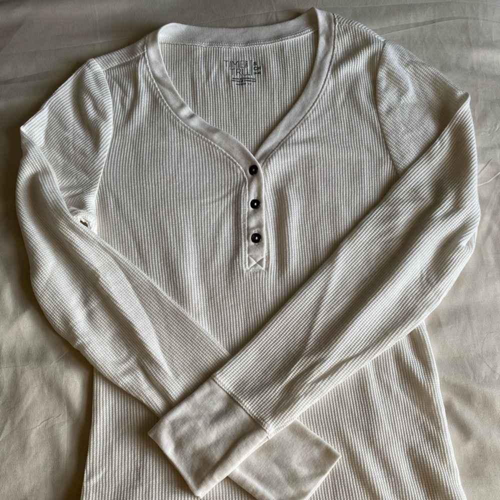 Cream long sleeve